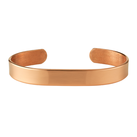 10mm Plain Copper Bangle